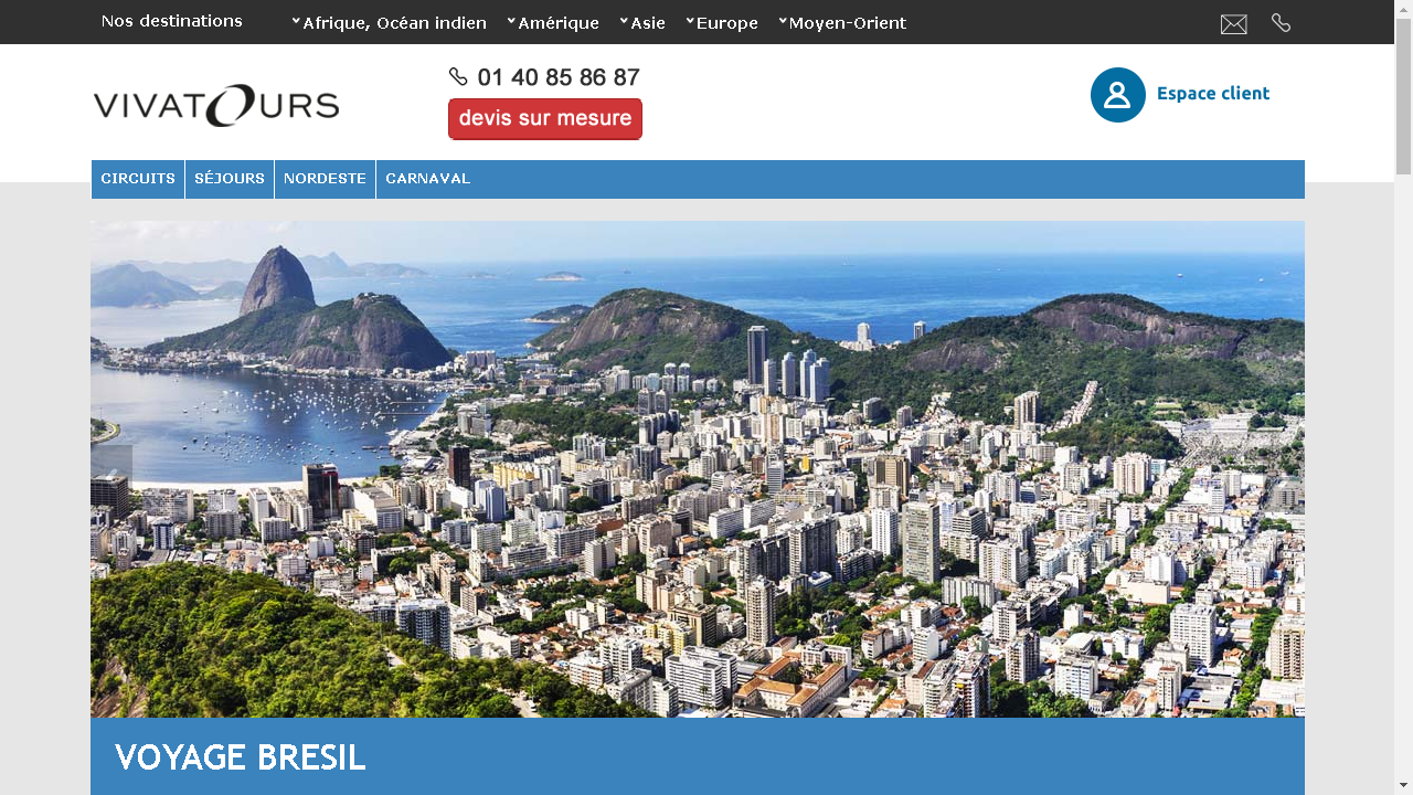 Capture d'écran de http://www.voyage-bresil.net/